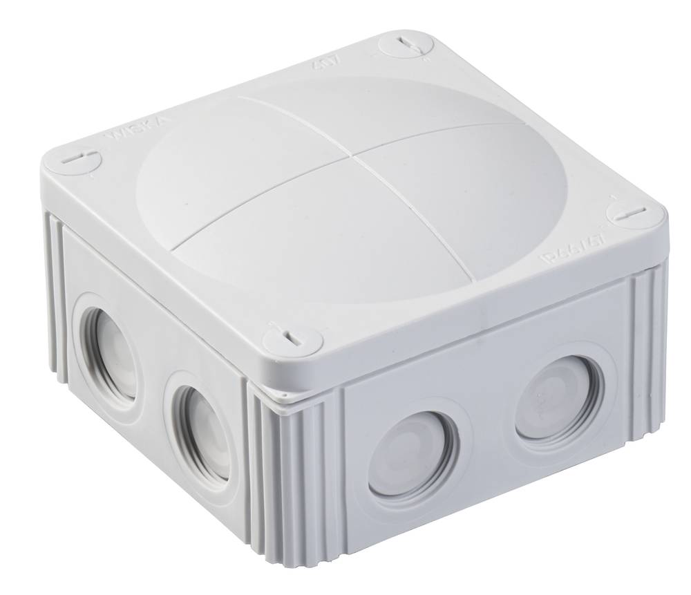 Junct.box COMBI MAR 607/5 LG, 690V IP66/67 110x110x66 mm | Ysebaert
